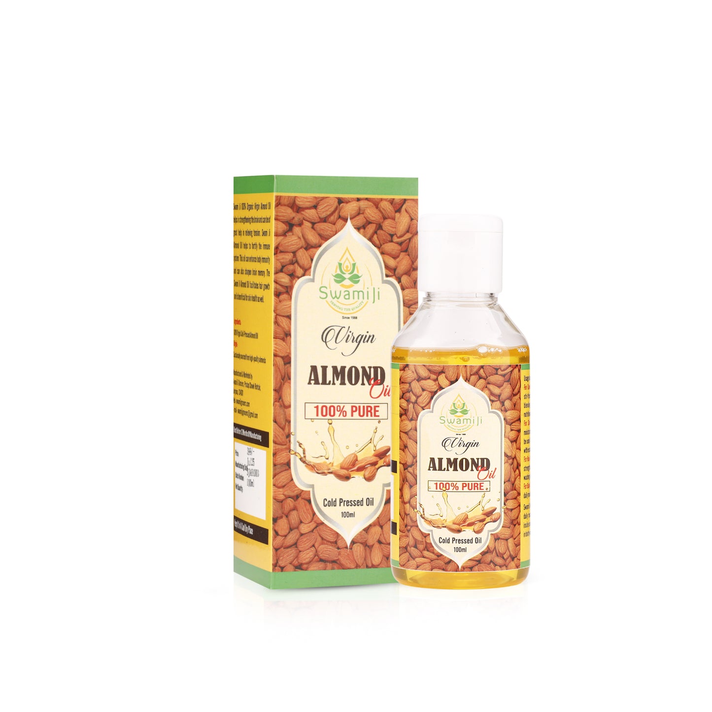 Swami Ji Virgin Almond Oil (बादाम रोगन)
