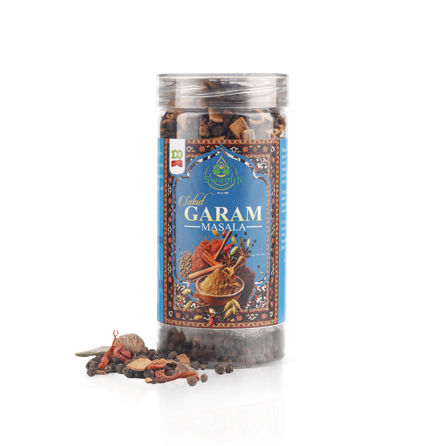 Swami Ji Sabut Garam Masala (Whole Spice Mix)
