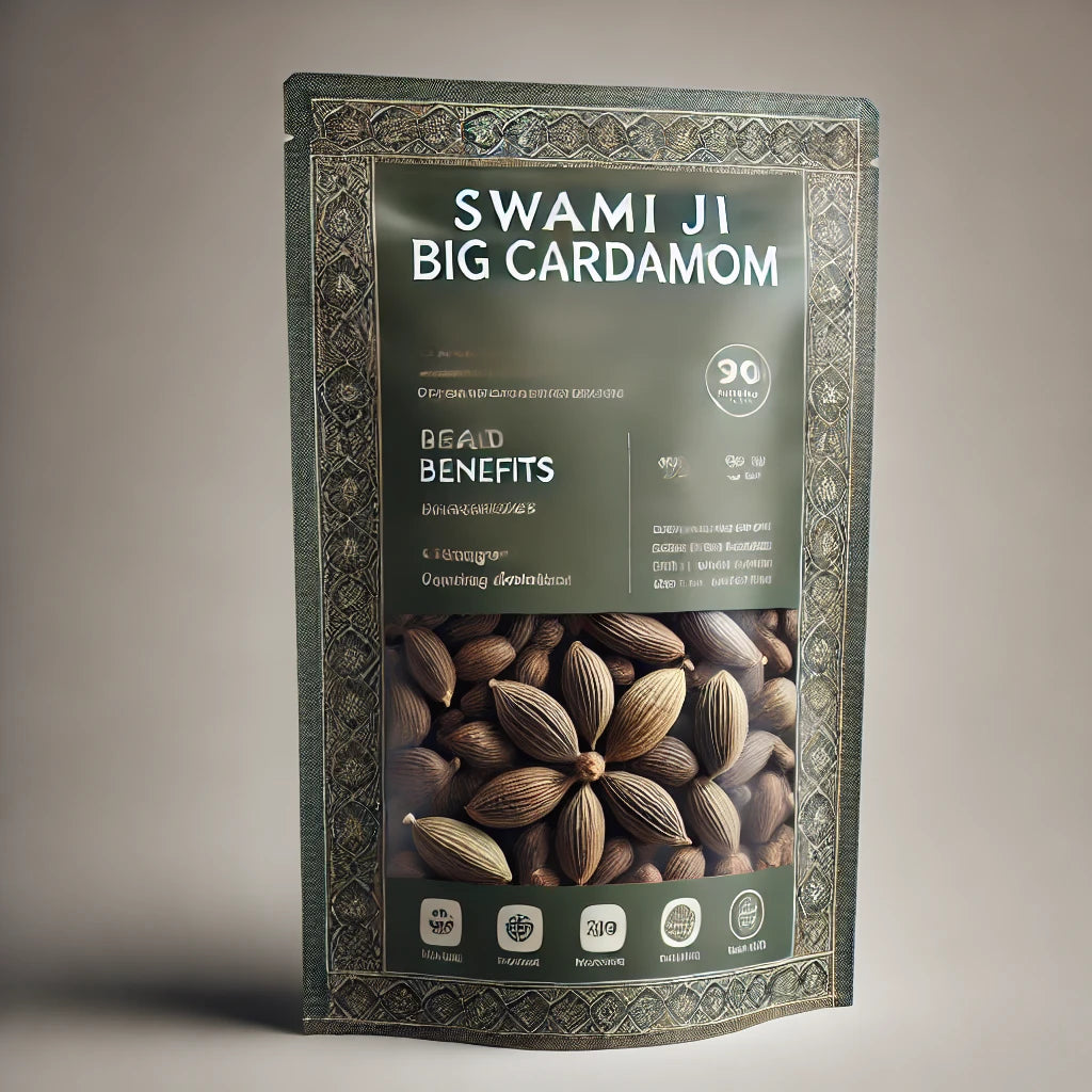 Swami Ji Big Cardamom (मोटी ईलाइची)
