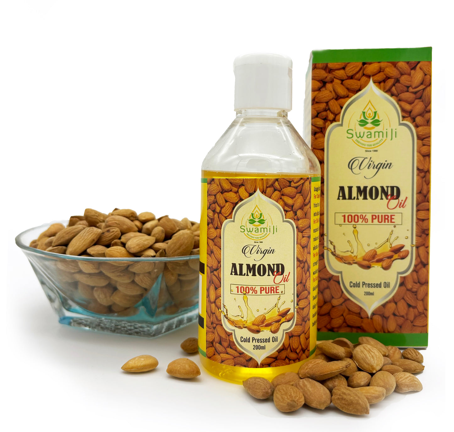 Swami Ji Virgin Almond Oil (बादाम रोगन)
