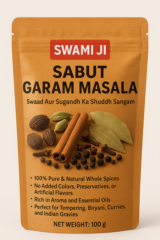 Swami Ji Sabut Garam Masala (Whole Spice Mix)