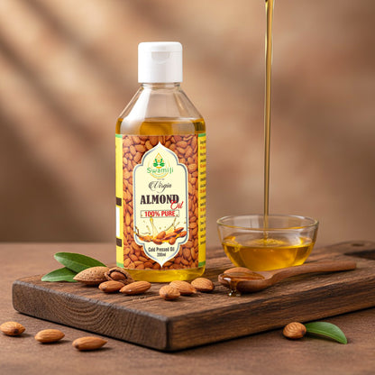 Swami Ji Virgin Almond Oil (बादाम रोगन)